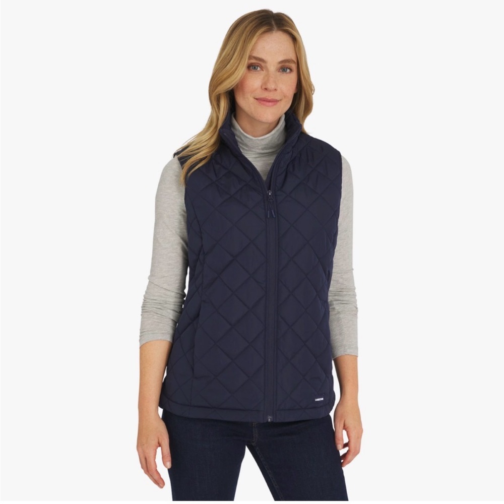 Women's Lands' End Insulated Puffer Vest NWOT